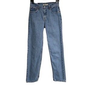 Levi's Low Pro Straight Jeans Light Wash Blue Denim Retro Women’s Size 25
